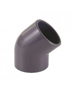 Codo 45º PVC-U encolar