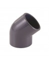 Codo 45º PVC-U encolar