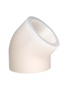 Codo 45º PVDF socket