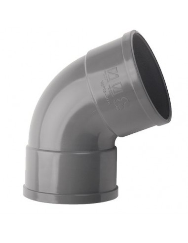 Codo 67º PVC evacuación H-H