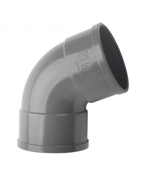 Codo 67º PVC evacuación H-H