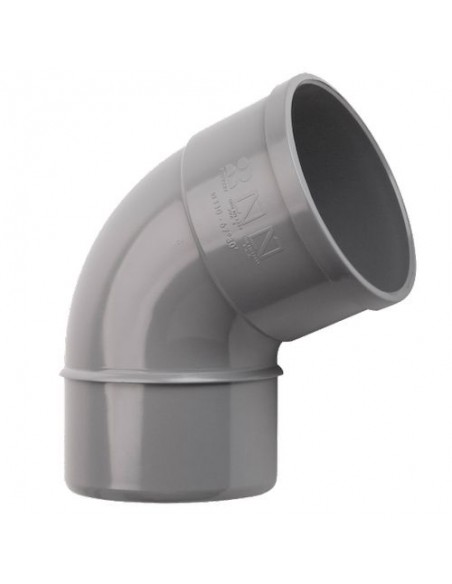 Codo 67º PVC evacuación M-H