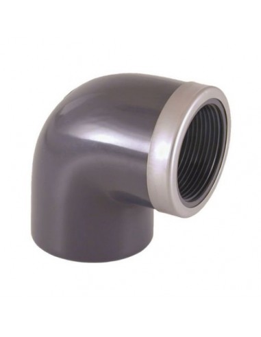 Codo 90º PVC-U mixto reforzado