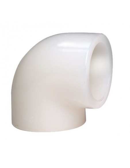 Codo 90º PVDF socket