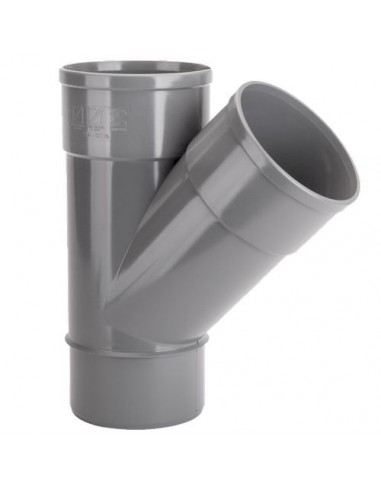 Derivación simple 45º PVC M-H