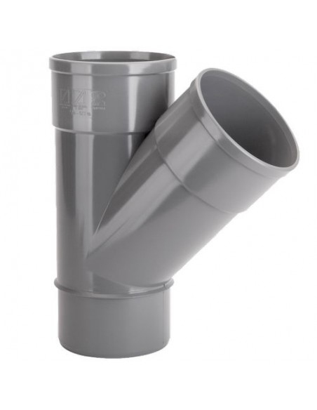 Derivación simple 45º PVC M-H