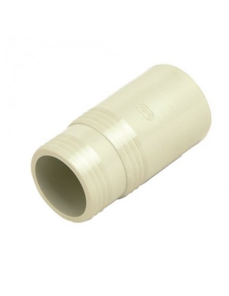 Espiga PP con enlace manguera y socket