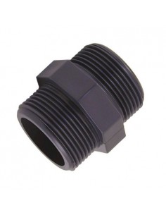 Machón PVC-U rosca doble