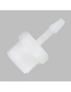 Adaptador espiga-rosca macho PVDF