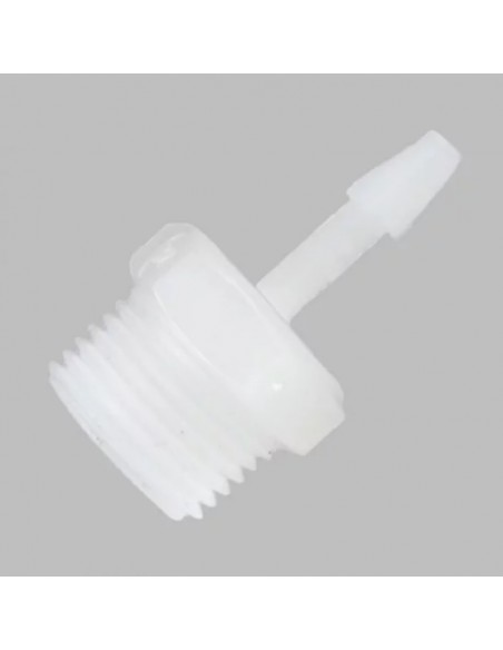 Adaptador espiga-rosca macho PVDF