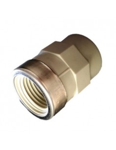 Manguito PP mixto socket-rosca hembra