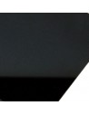 Placa Metacrilato negro.