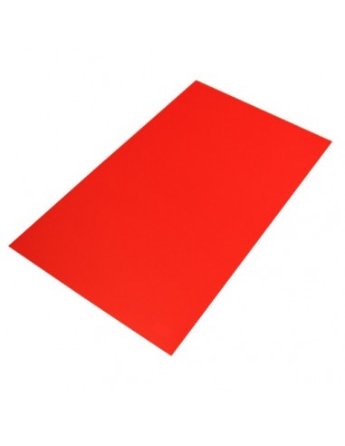 Placa P.E. 500 rojo