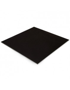 Placa PVC espumado negro 2
