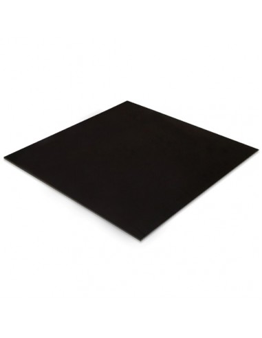 Placa PVC espumado negro