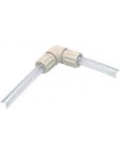 Racor PP codo 90º T-T 2