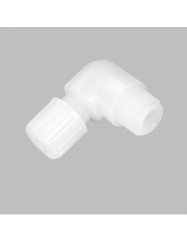 Racor PVDF codo 90º RM - T