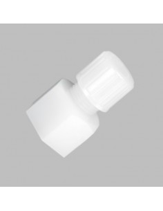 Racor PVDF recto RH - T