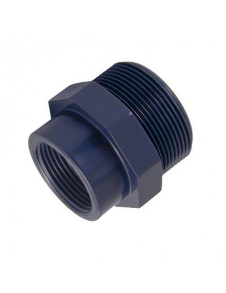 Reducción roscada PVC-U