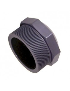 Tapón PVC-U rosca macho