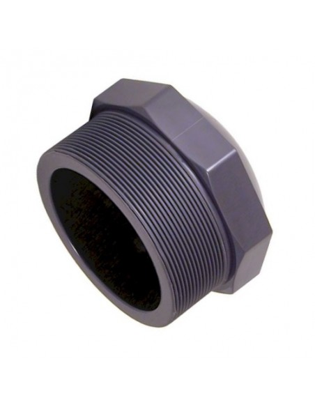 Tapón PVC-U rosca macho