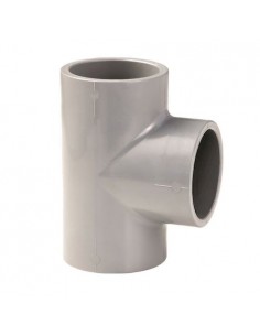 TE a 90º PVC-C encolar