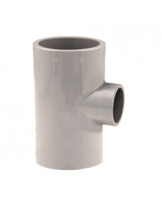 TE a 90º PVC-C reducida encolar