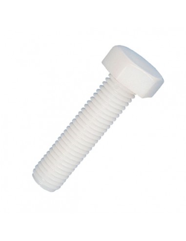Tornillo nylon cabeza hexagonal