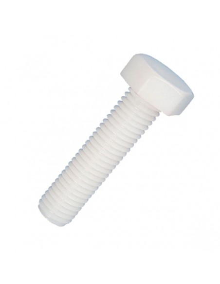 Tornillo nylon cabeza hexagonal