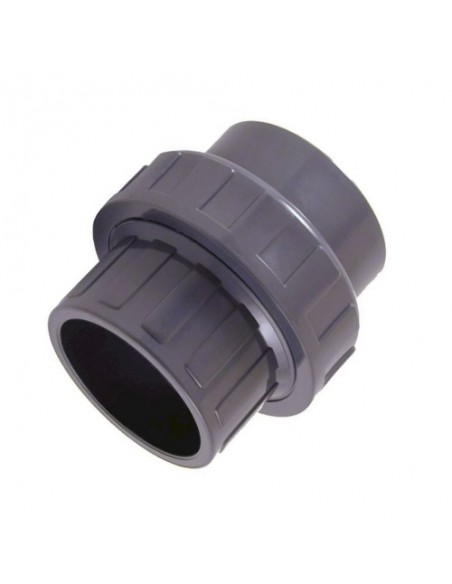 Unión 3 piezas PVC-U encolar