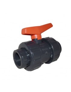 Válvula bola PVC-U roscar PV