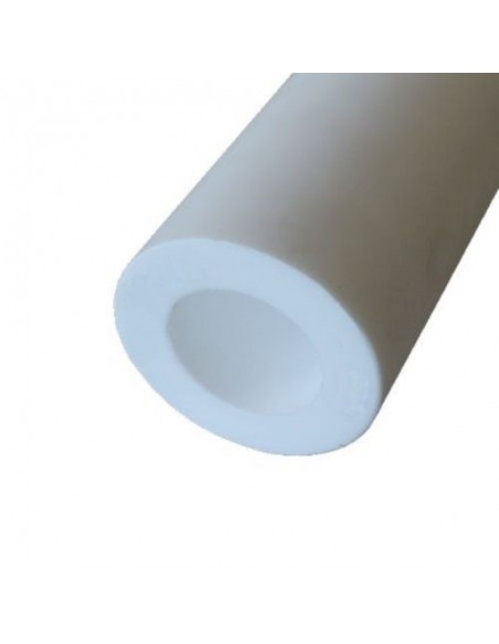 Barra NYLON PA 6 hueca L: 1 metro