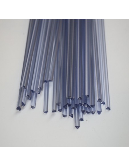 Varilla 1 m para soldar PVC transparente 3x5 mm