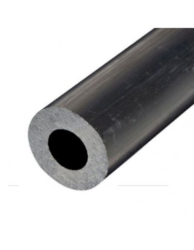 Barra PVC gris hueca L: 1 metro
