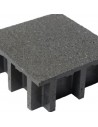Tramex PRFV ciego graneado. Altura 33 mm