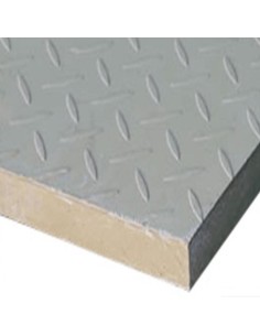 Tramex PRFV ciego lagrimado. Altura 33 mm