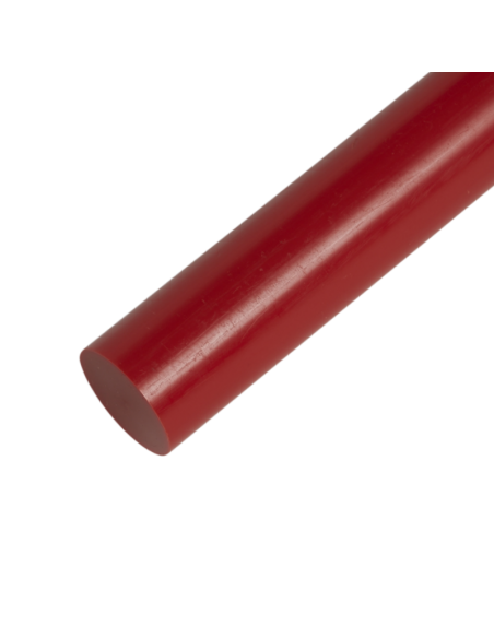 Barra PVC rojo L: 1 metro