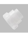 Racor PVDF recto RH-RH