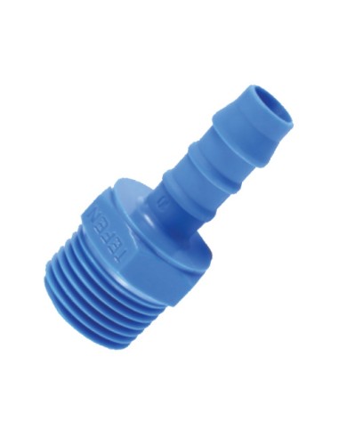 Racor recto RM-espiga 3/8"- 10 mm
