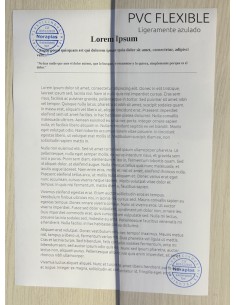 PVC flexible transparente en ancho de 200 mm. 2