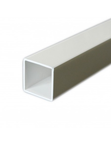 Tubo cuadrado PP  (RAL7032)