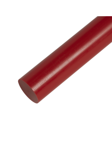 Barra PVC rojo L: 2 metros