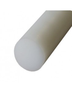Barra PVC blanco L: 2 metros