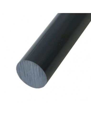 Barra PVC gris L: 2 metros