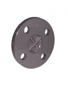 Brida PVC-U ciega